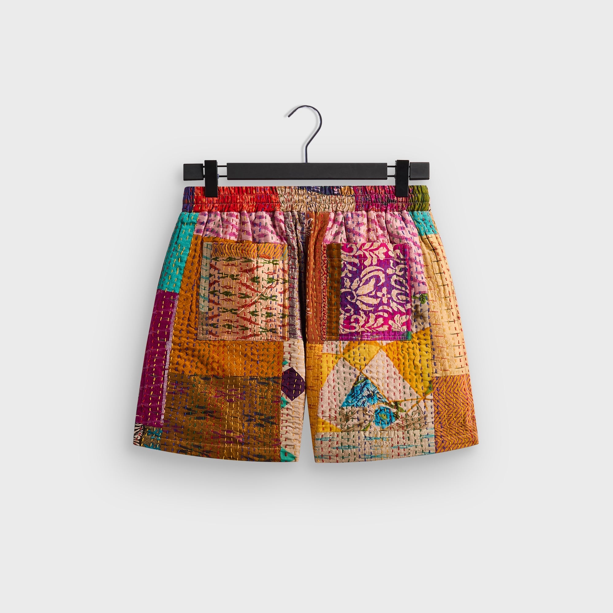 &Kin Tal Patchwork Short - Gold / Multi - PH – Kith Japan
