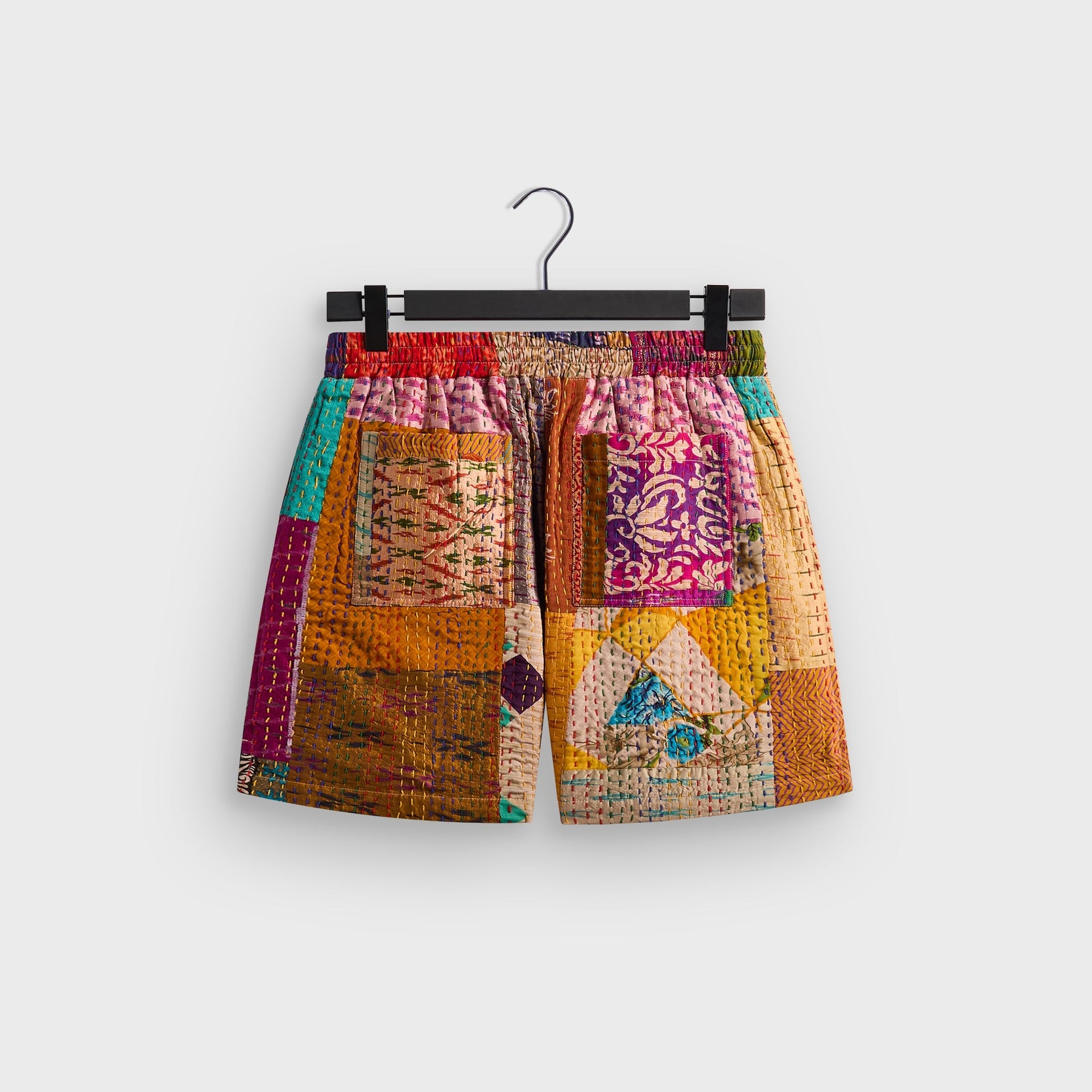 &Kin Tal Patchwork Short - Gold / Multi - PH