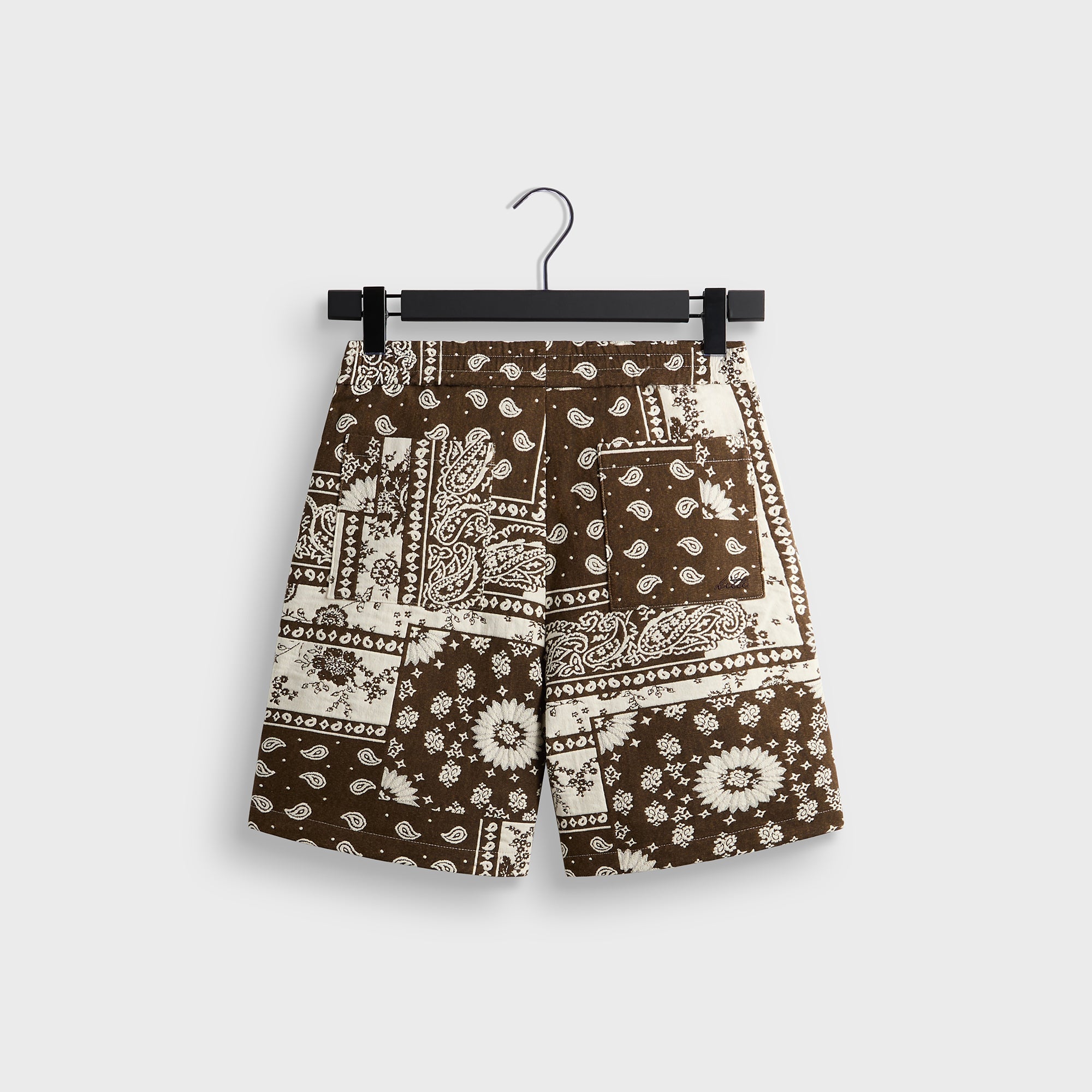 Kith Bandana Jacquard Lewis Short - Coffee – Kith Japan