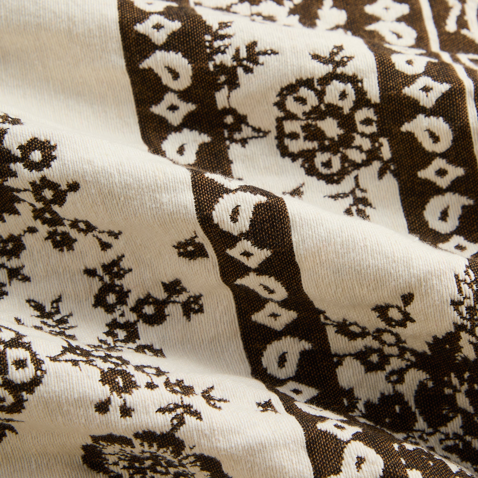 Kith Bandana Jacquard Lewis Short - Coffee – Kith Japan