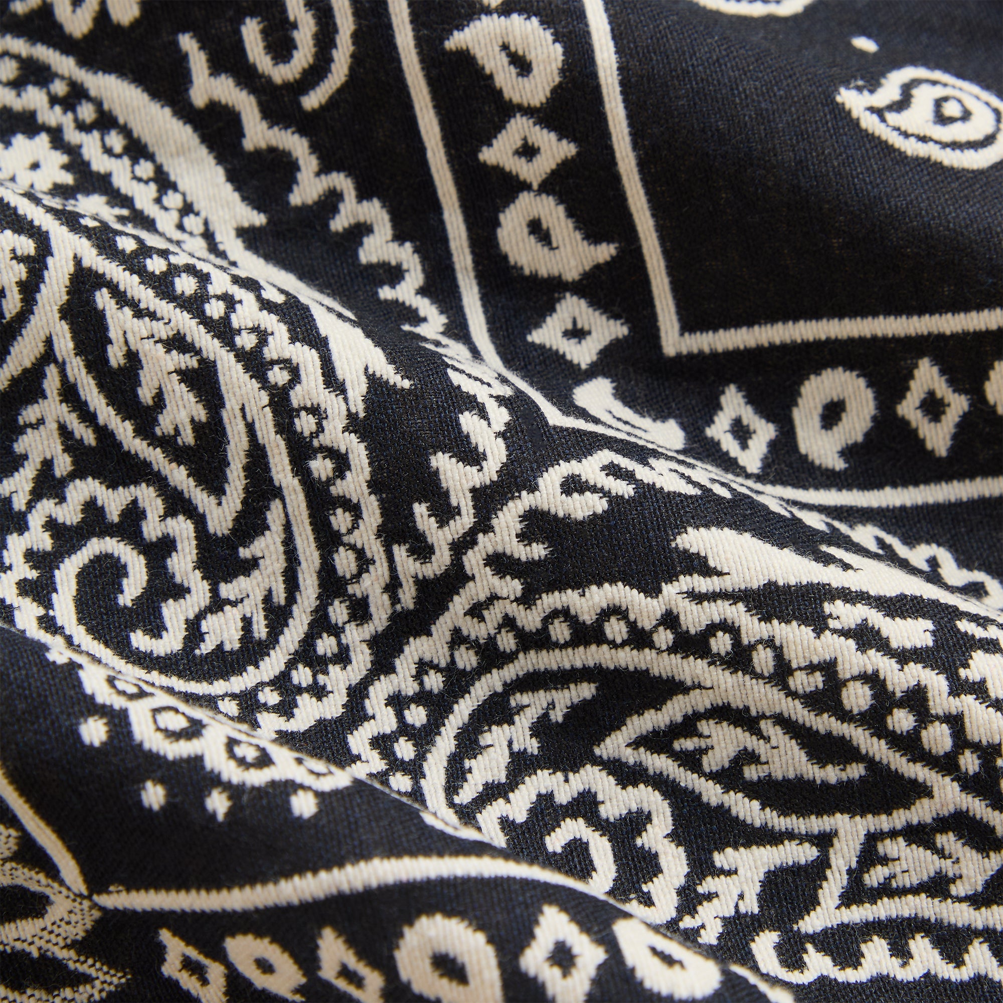 Kith Bandana Jacquard Lewis Short - Nocturnal – Kith Japan
