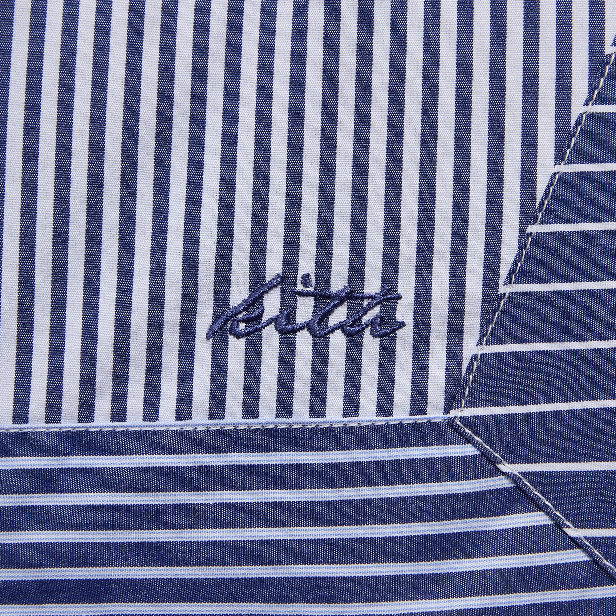 Kith Poplin Stripe Turbo Short - Darkshore – Kith Japan