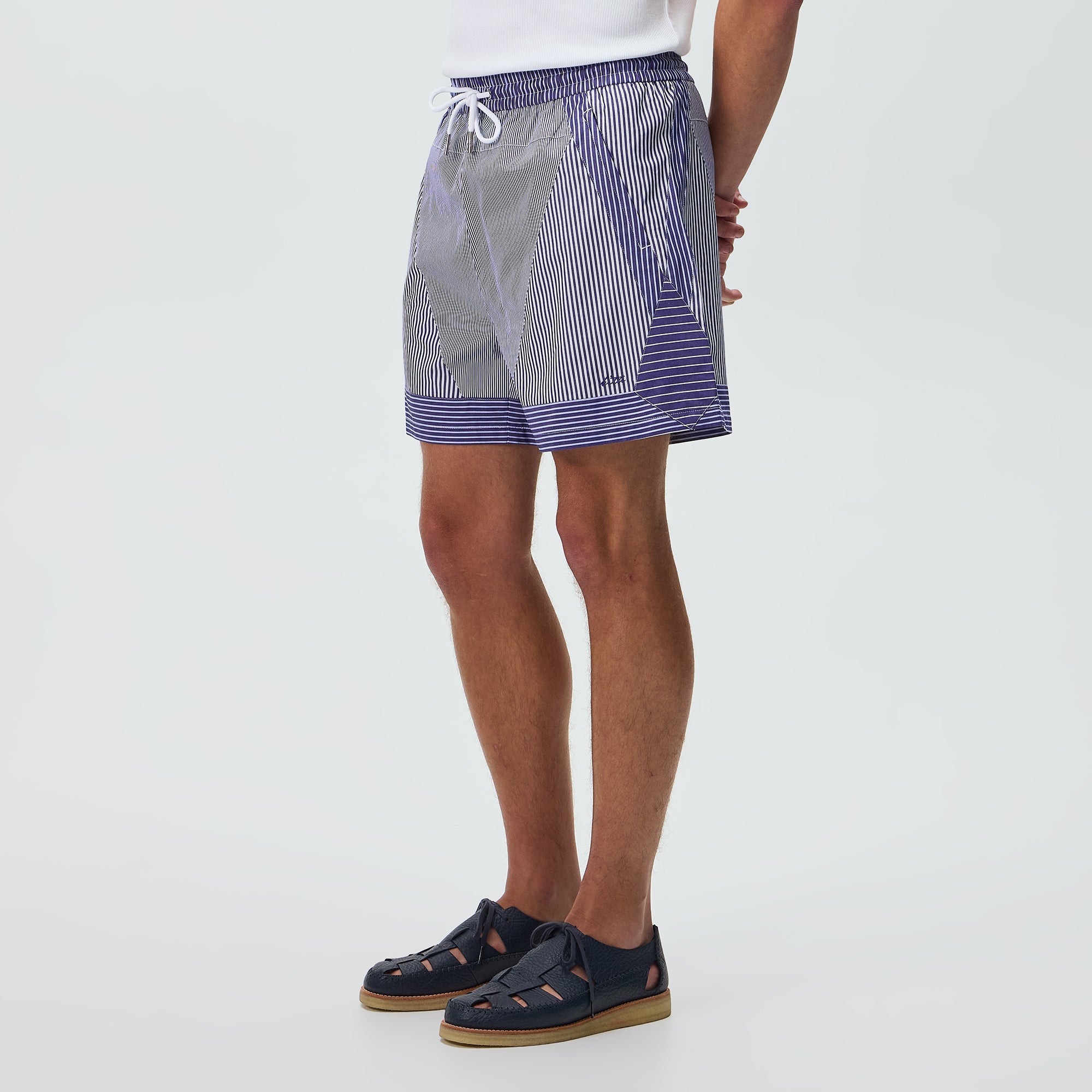 Kith Poplin Stripe Turbo Short - Darkshore – Kith Japan