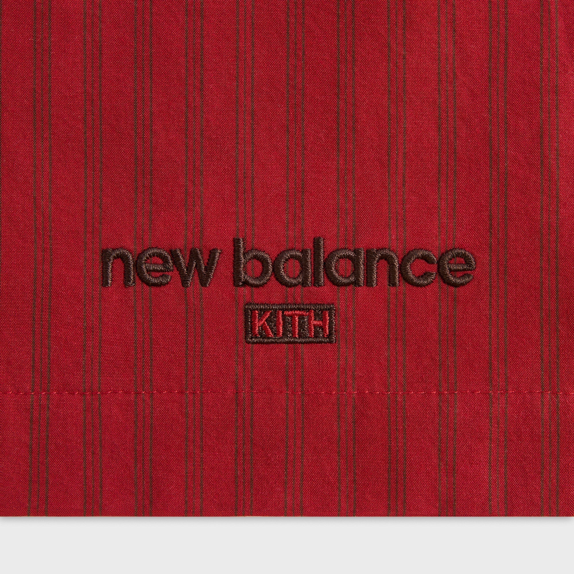 Kith & New Balance Poplin Mix Madison Short - Biking Red - PH