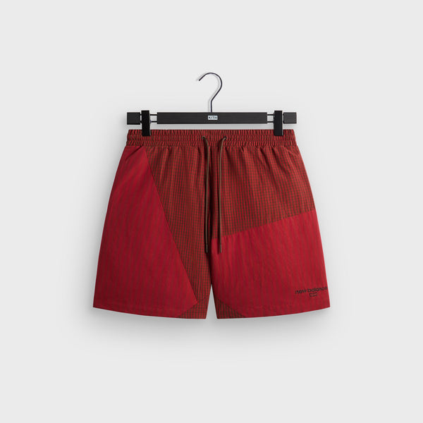 Kith & New Balance Poplin Mix Madison Short - Biking Red – Kith Japan