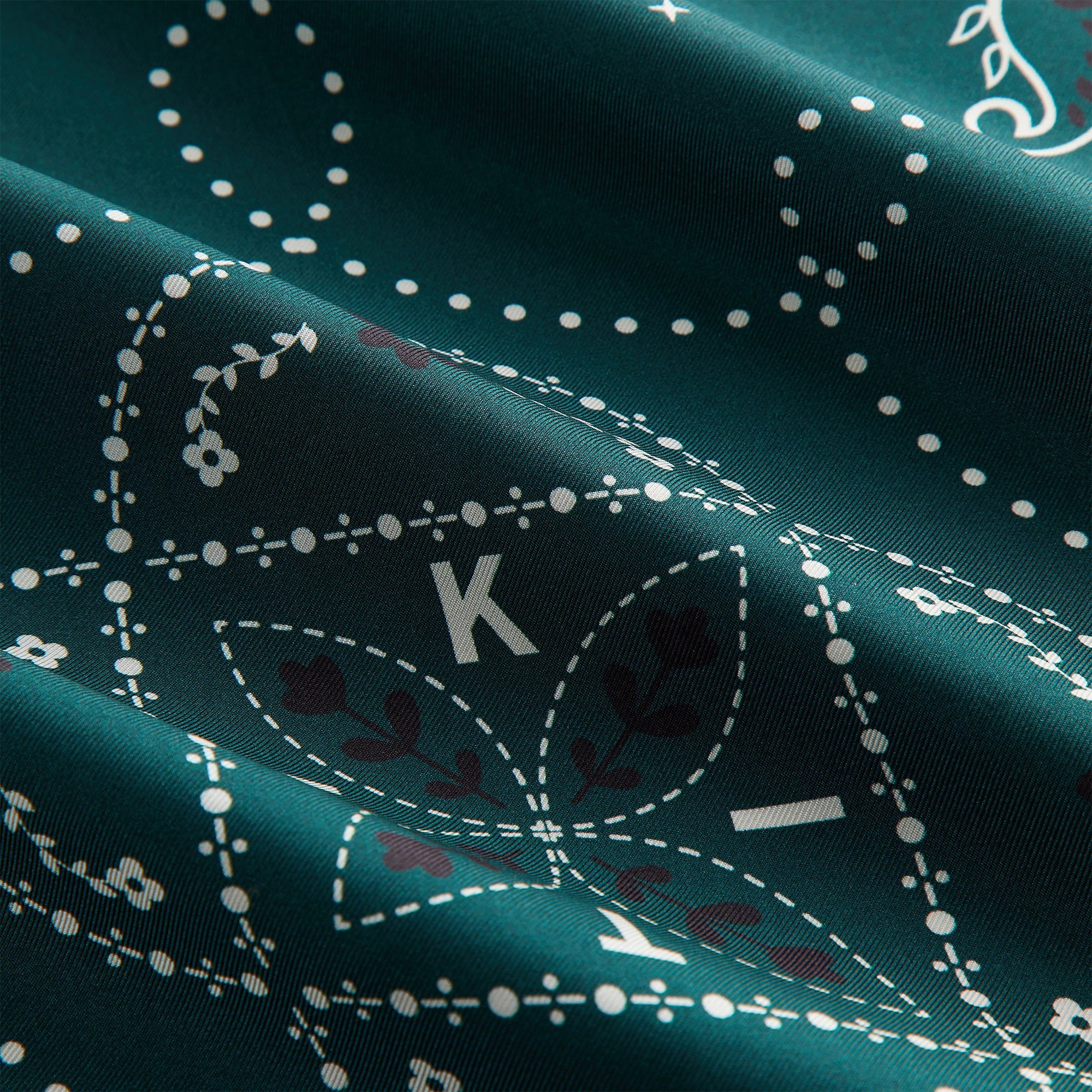 Kith Silk Bandana - Fairway – Kith Japan