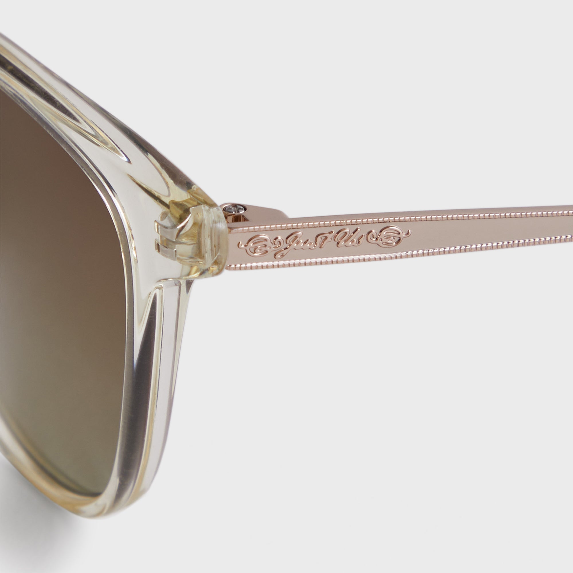 【ラスト１】Kith for Modo ica Sunglasses Kith for Modo Georgica Sunglasses - Crystal / Gold / Clear – Kith