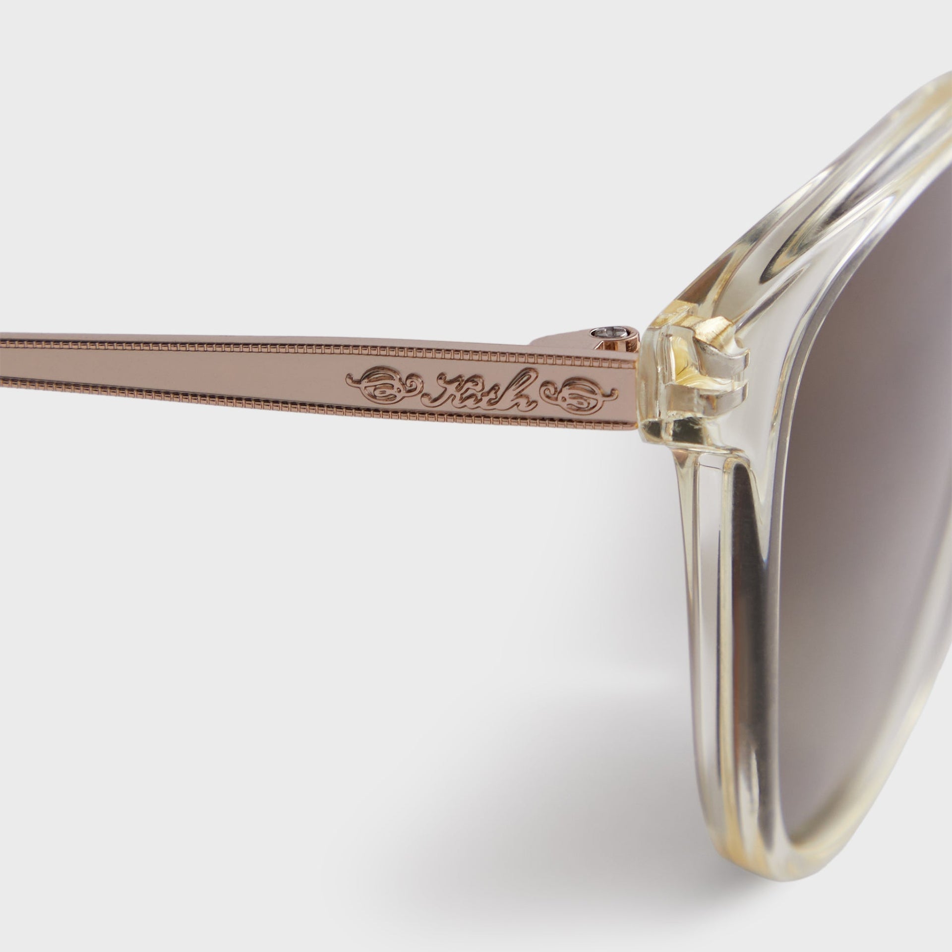 Kith for Modo Georgica Sunglasses - Crystal / Gold / Clear