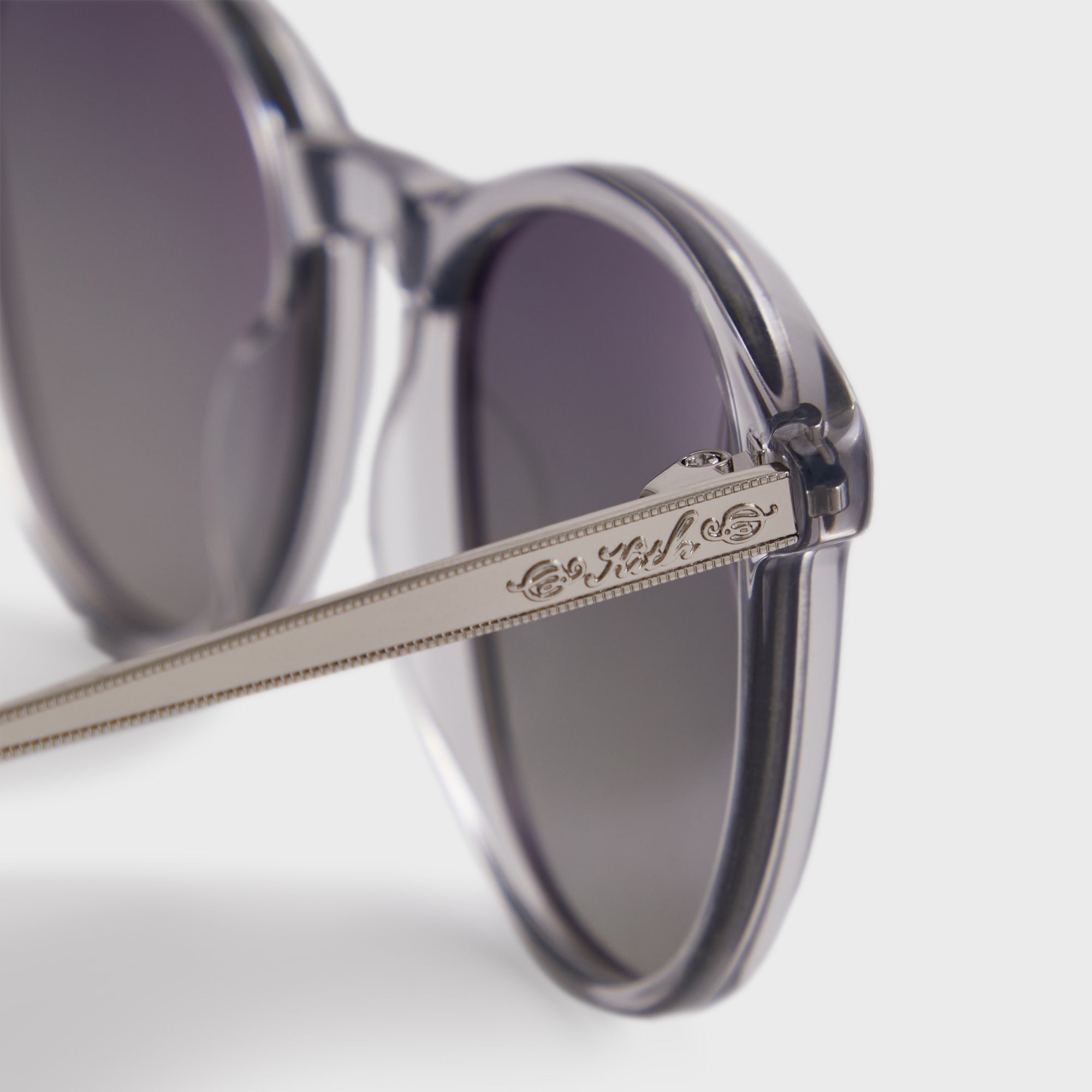 中*一様 Kith for Modo ica Sunglasses Kith for Modo Georgica Sunglasses - Grey Crystal / Silver / Clear