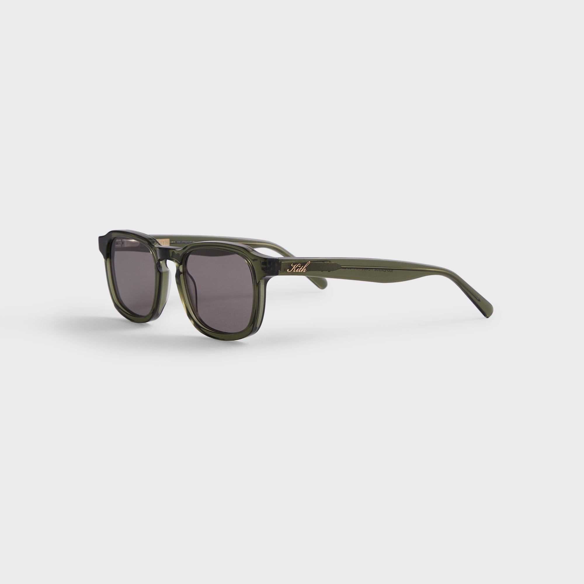 Kith Napeague Sunglasses - Green Crystal / Grey – Kith Japan