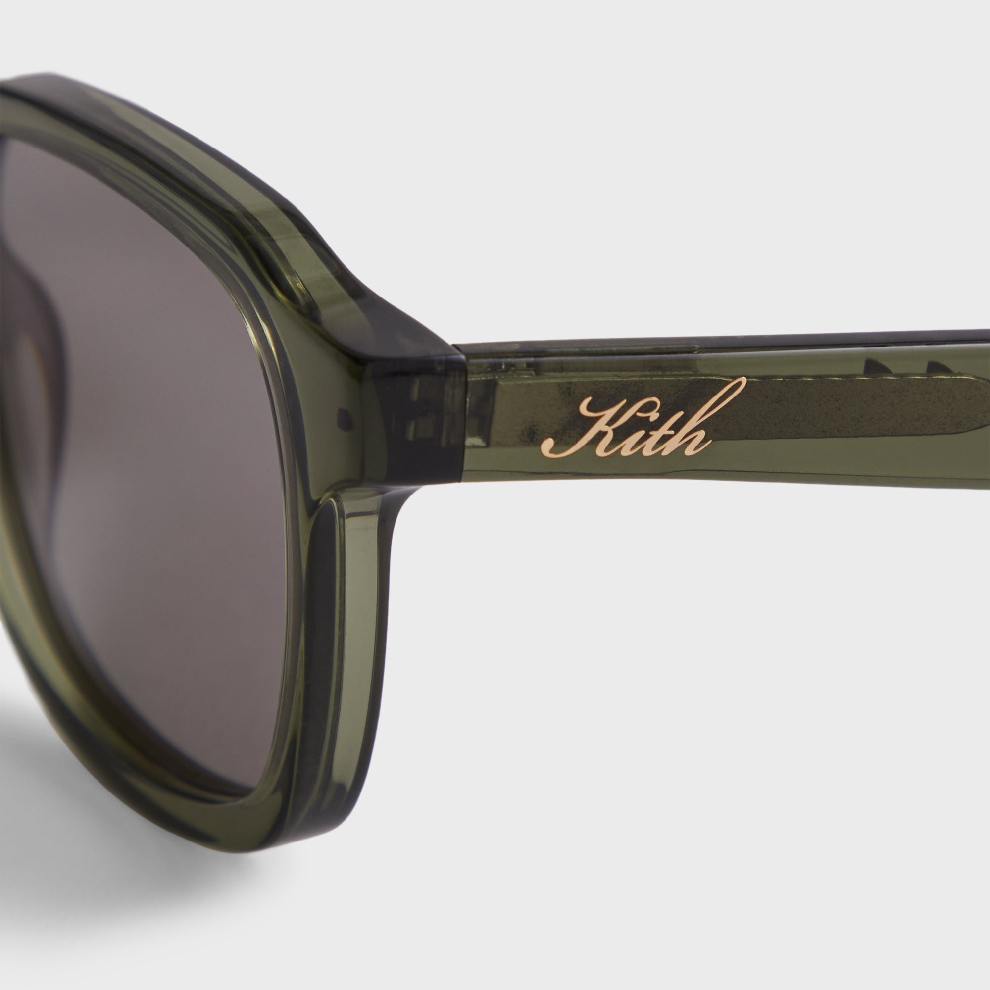Kith Napeague Sunglasses - Green Crystal / Grey – Kith Japan