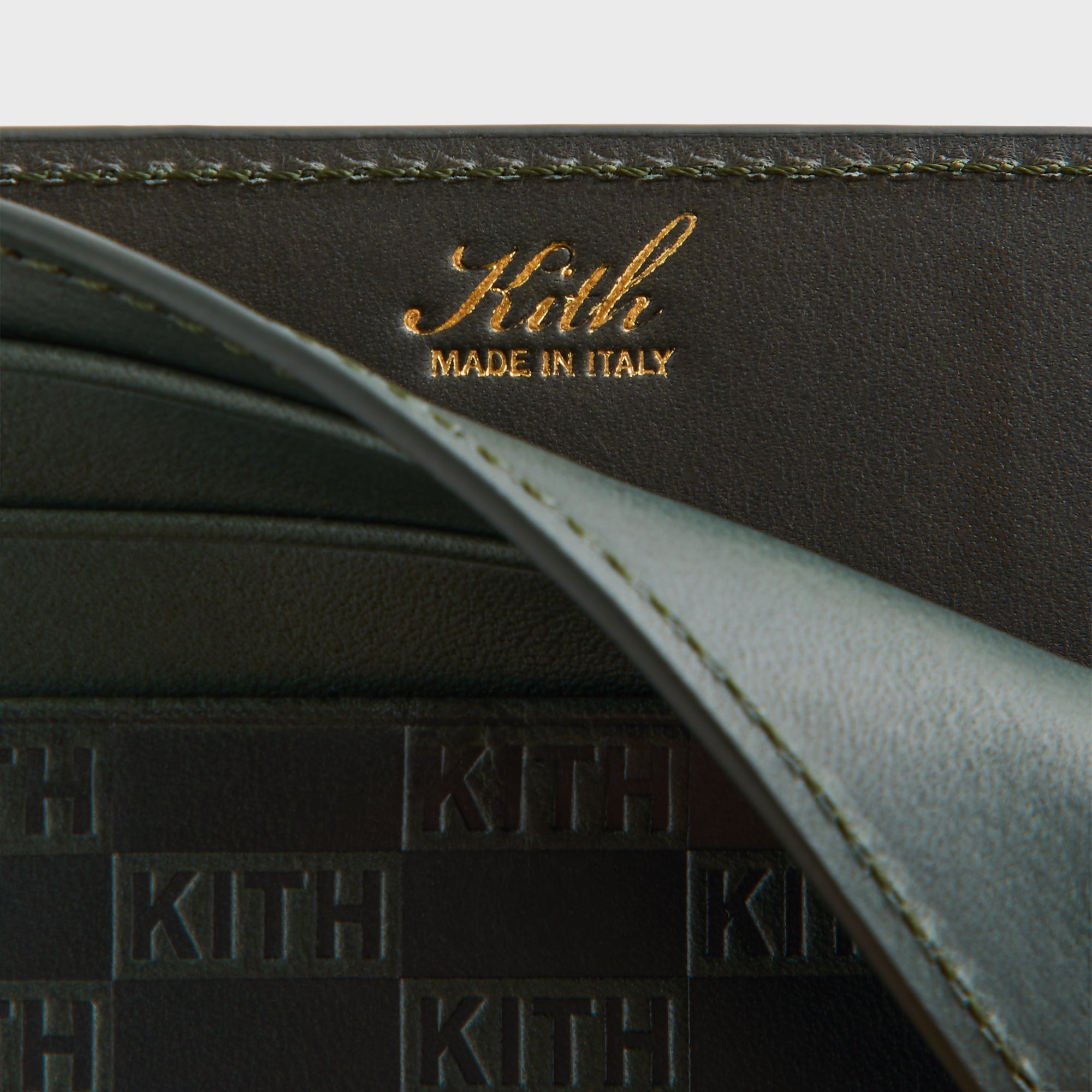Kith Monogram Leather Card Holder - Equestrian – Kith Japan