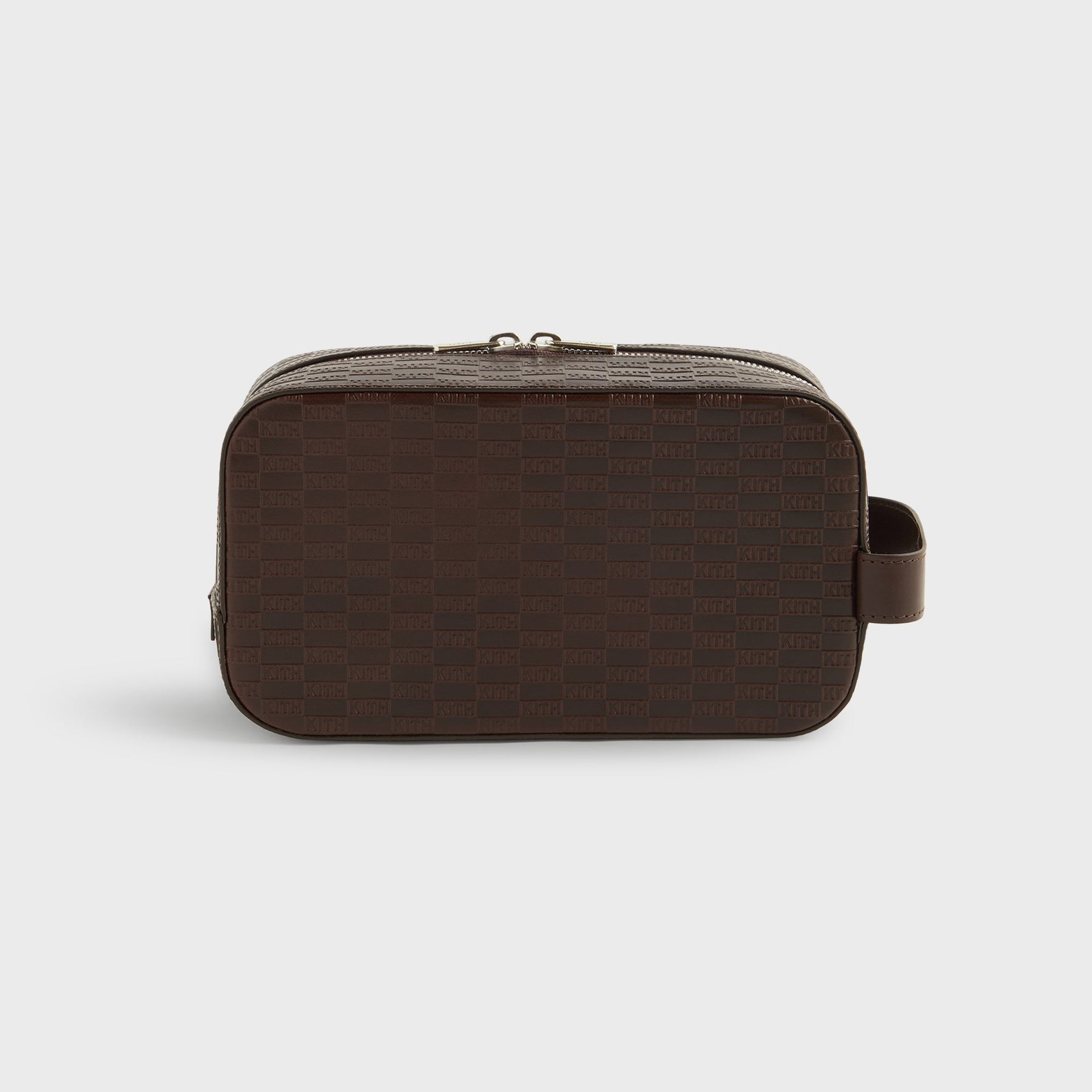 Kith Monogram Leather Dopp Kit - Incognito