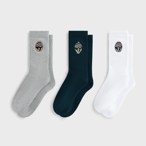 Kith 3-Pack City View Cotton Crew Socks - Multi – Kith Japan