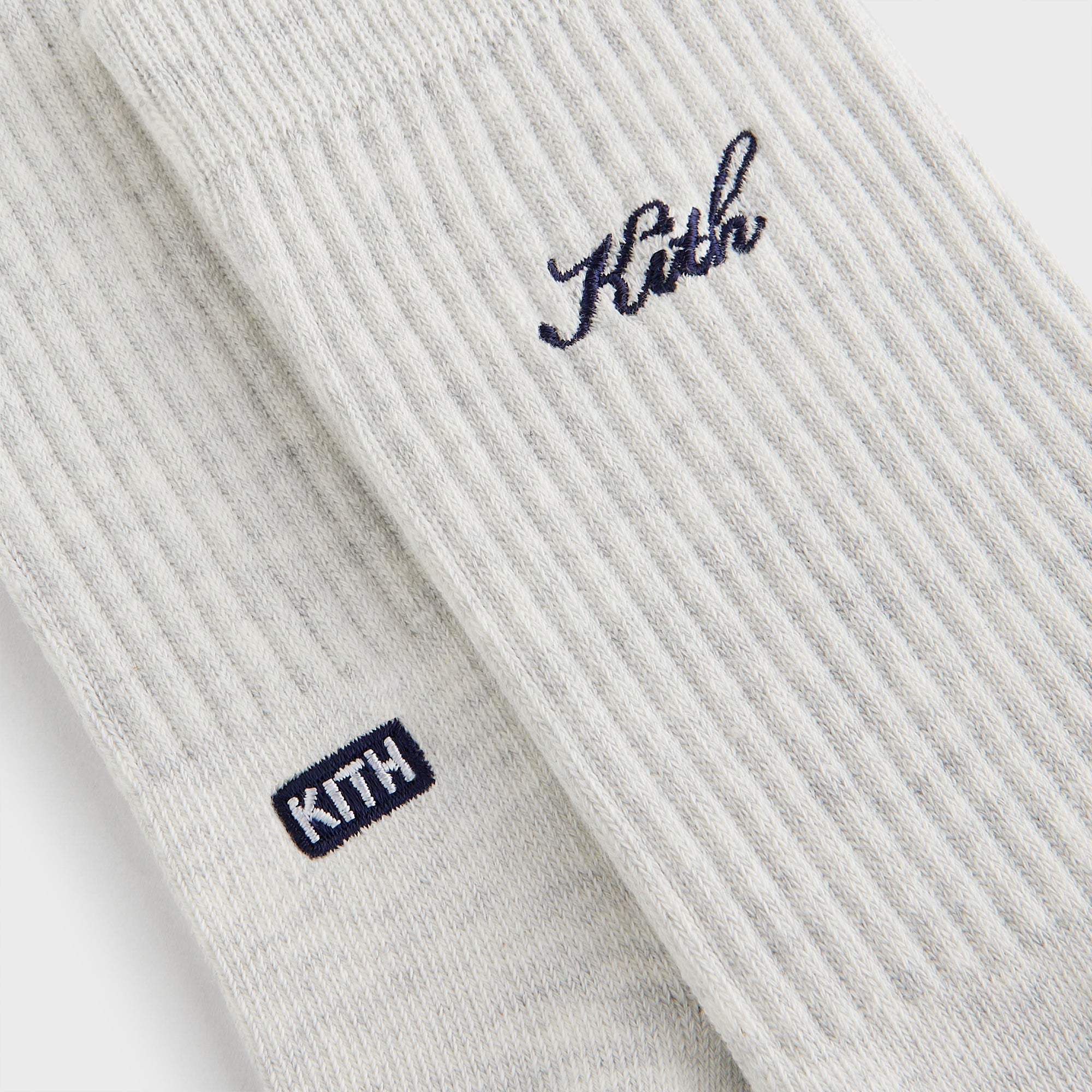 Kith 3-Pack Script Cotton Crew Socks - Multi – Kith Japan