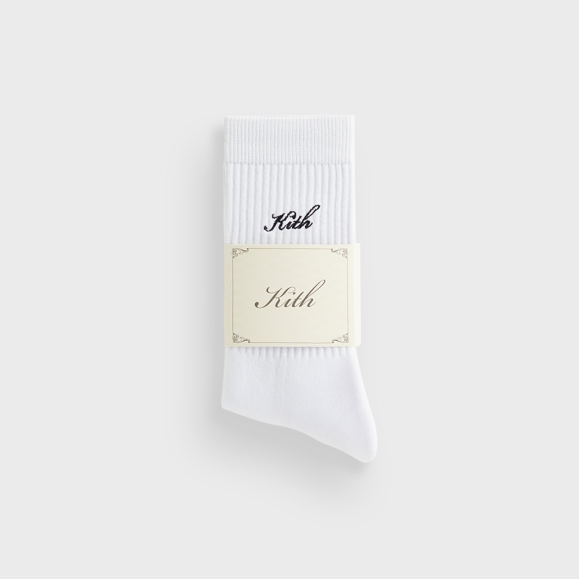 Kith 3-Pack Script Cotton Crew Socks - Multi - PH – Kith Japan
