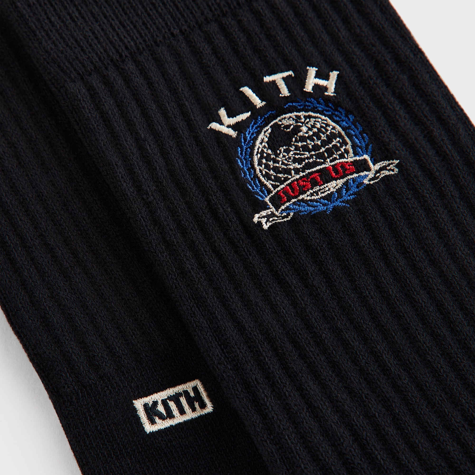 Kith 3-Pack Just Us Cotton Crew Socks - Multi - PH – Kith Japan