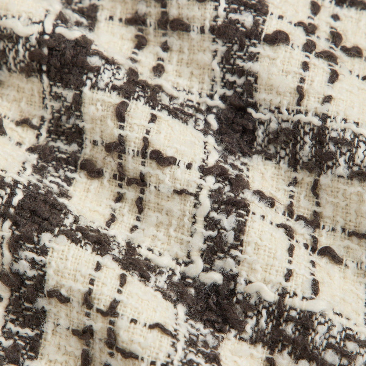 &Kin Mixed Tweed Hawthorne Flight Jacket - Sandrift