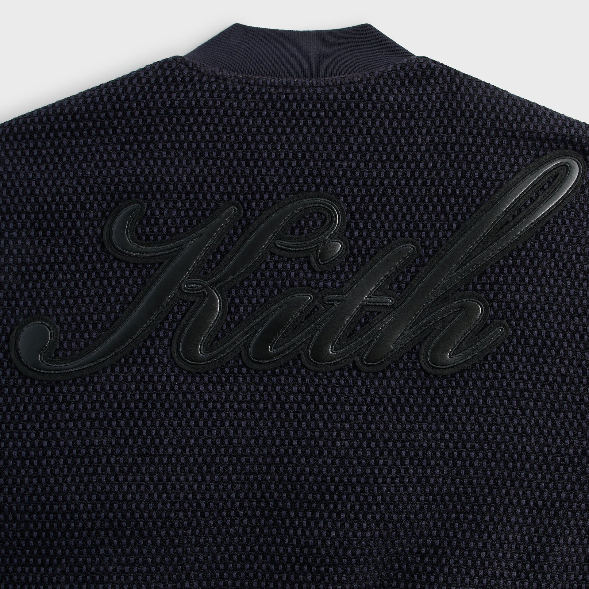 Kith Chenille Roy Bomber Jacket - Ink