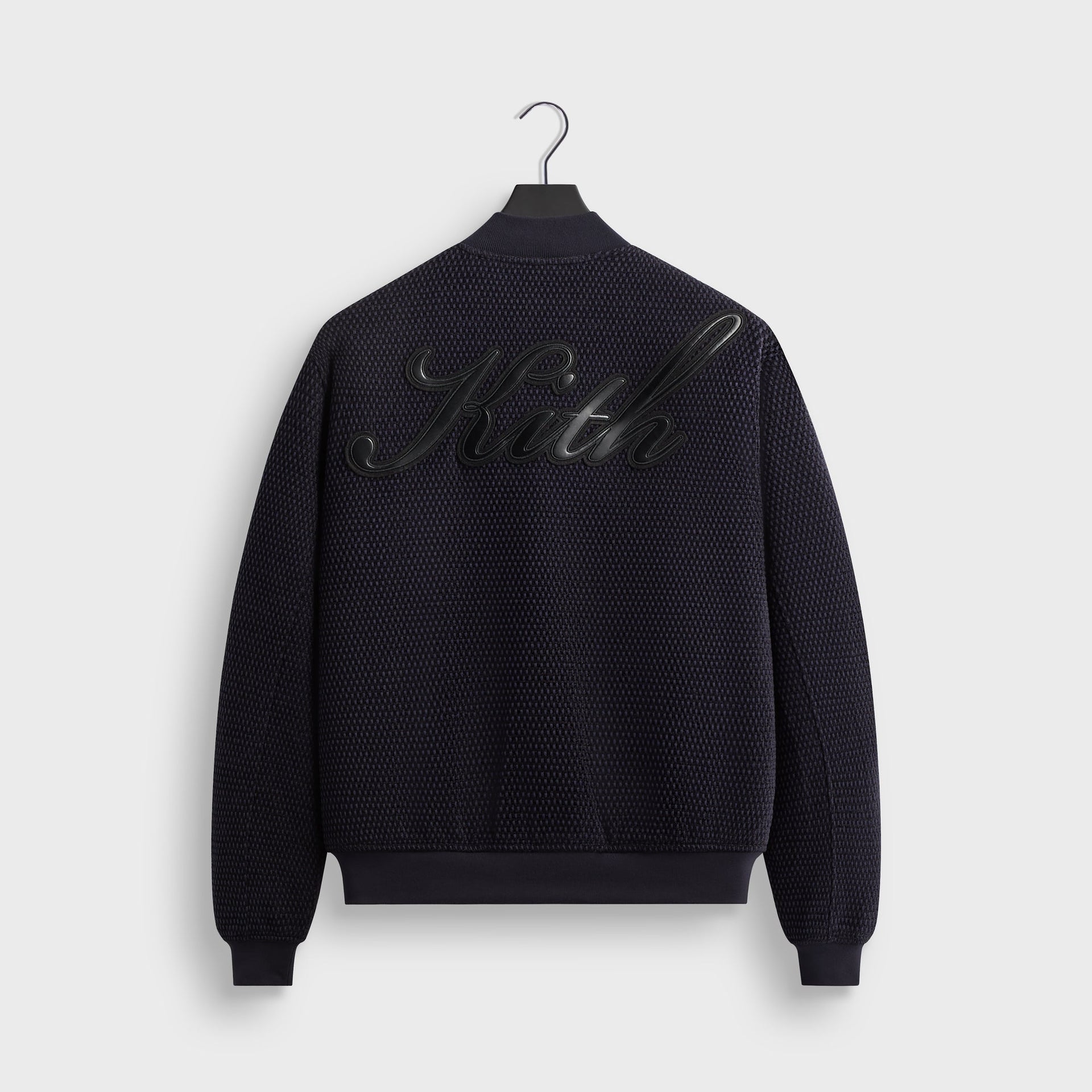 Kith Chenille Roy Bomber Jacket - Ink