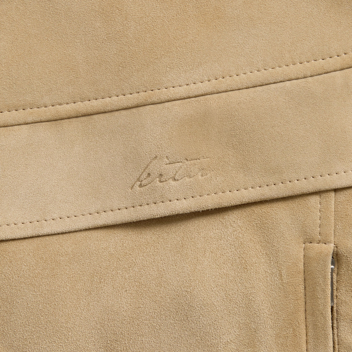 Kith Suede Rhysand Jacket - Butterscotch