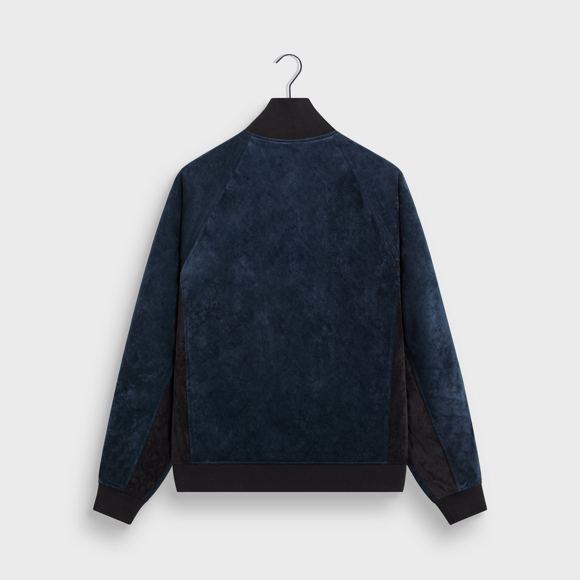 Kith Sueded Velour William Track Jacket - Nocturnal – Kith Japan