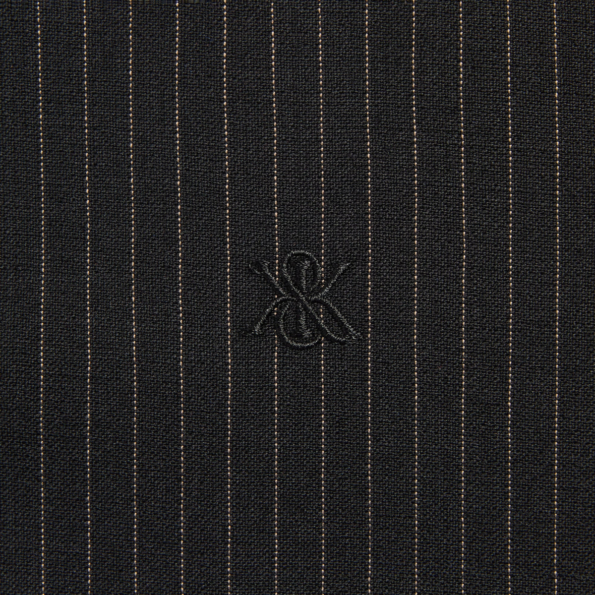 Kith Pinstripe Rui Track Jacket - Black