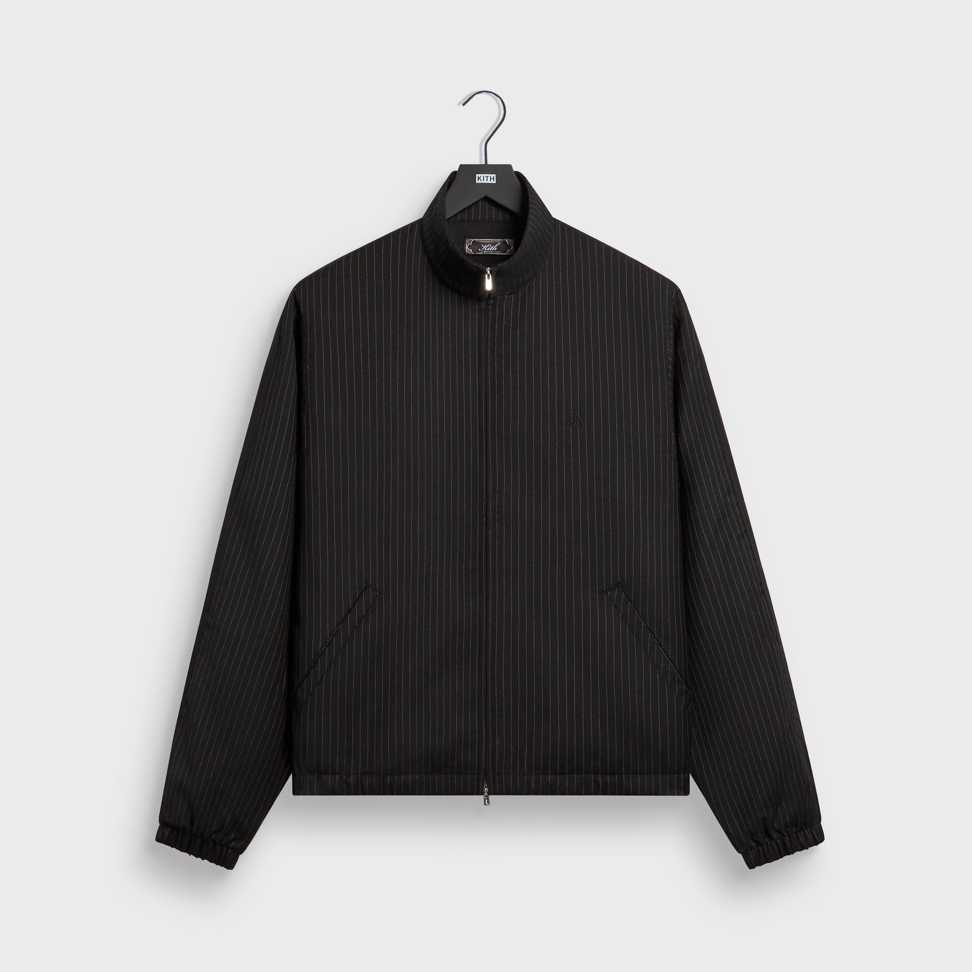 Kith Pinstripe Rui Track Jacket - Black - PH