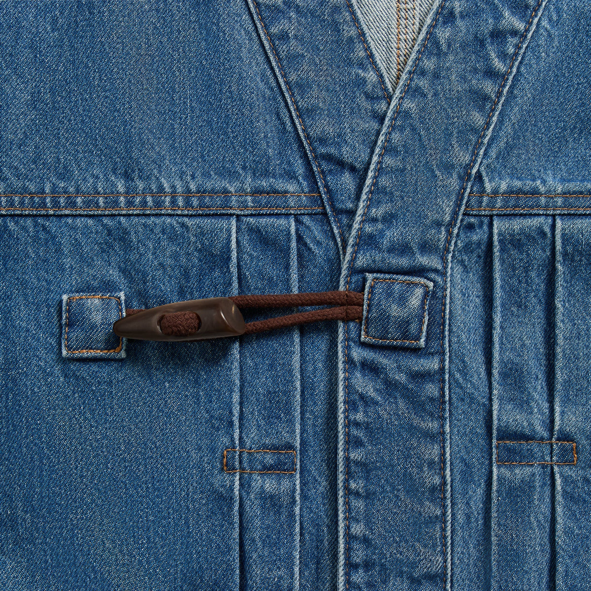 &Kin Denim Clint Trucker Jacket - River Indigo