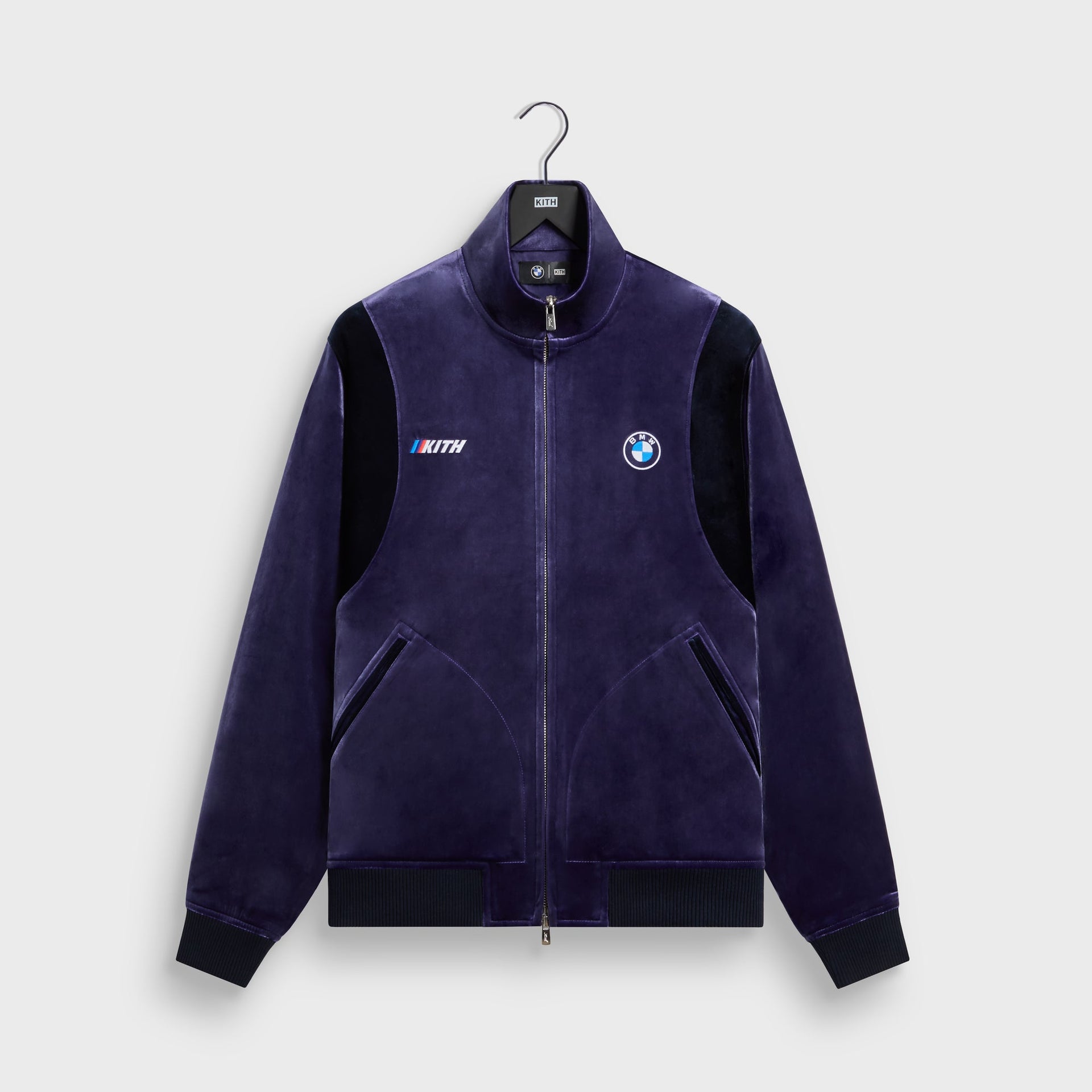 Kith for BMW Velvet Rui Track Jacket - Techno Violet - PH