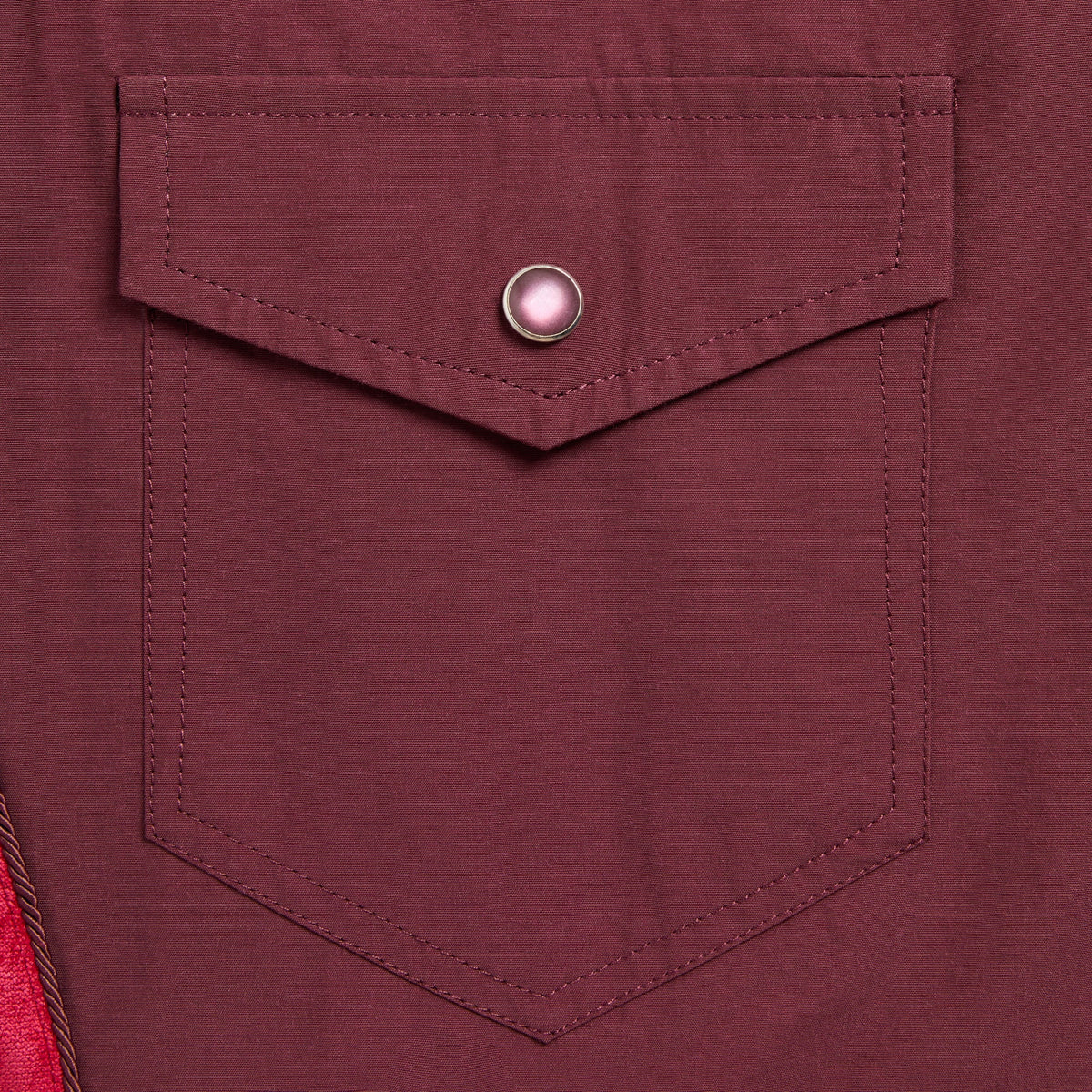 Kith Nylon Faille Austin Jacket - Magma