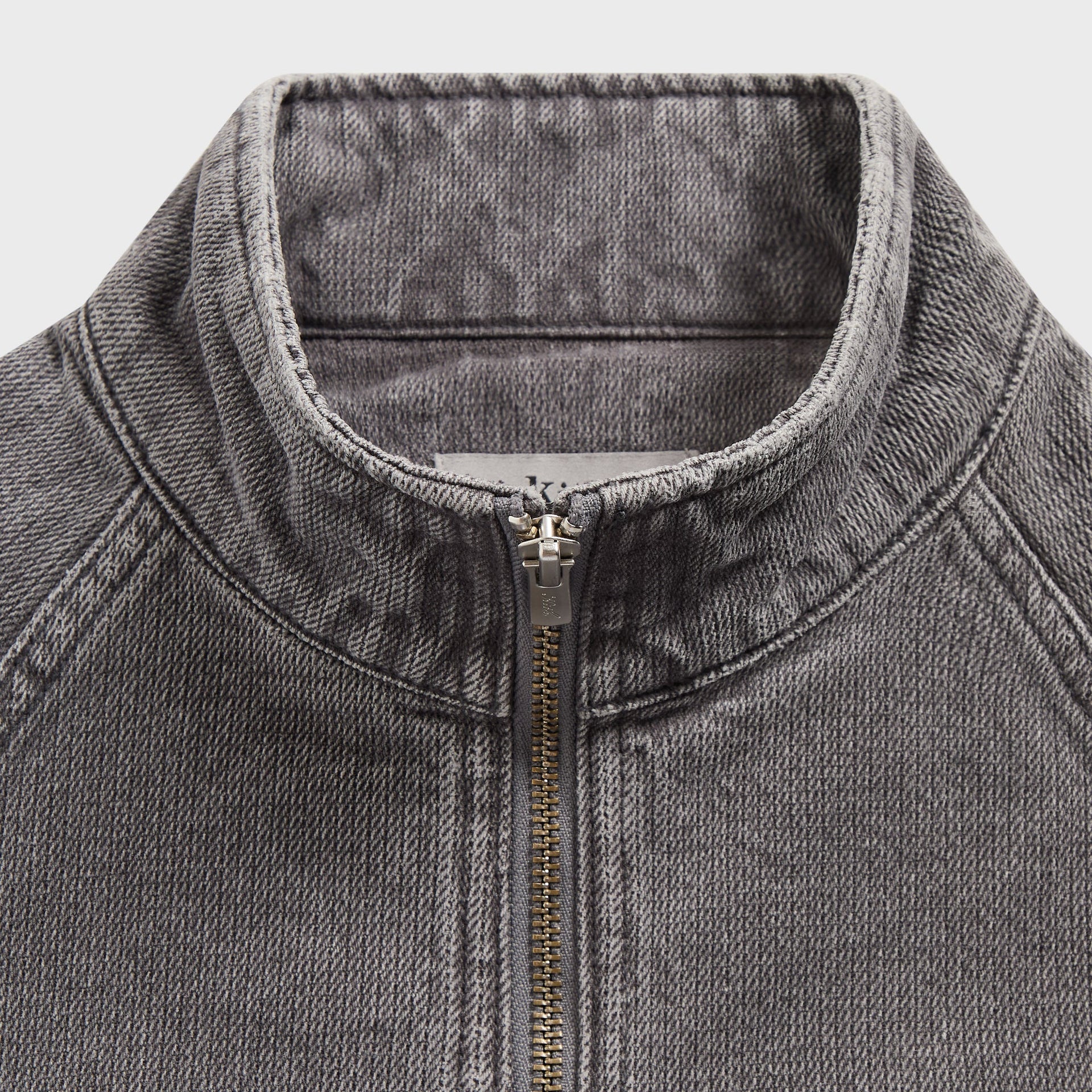 Kith Herringbone Denim Efron Track Jacket - Mineral