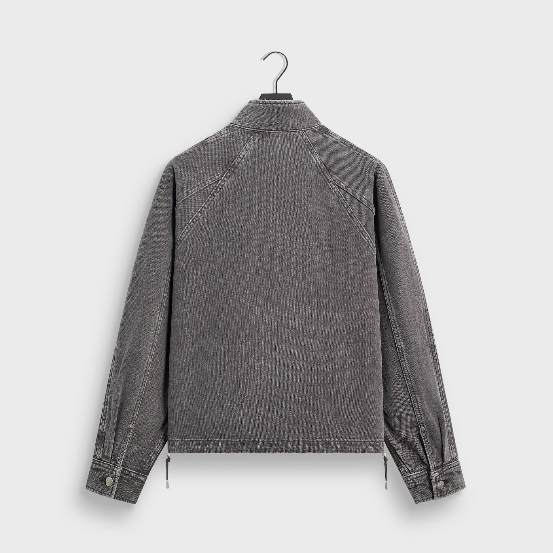 Kith Herringbone Denim Efron Track Jacket - Mineral