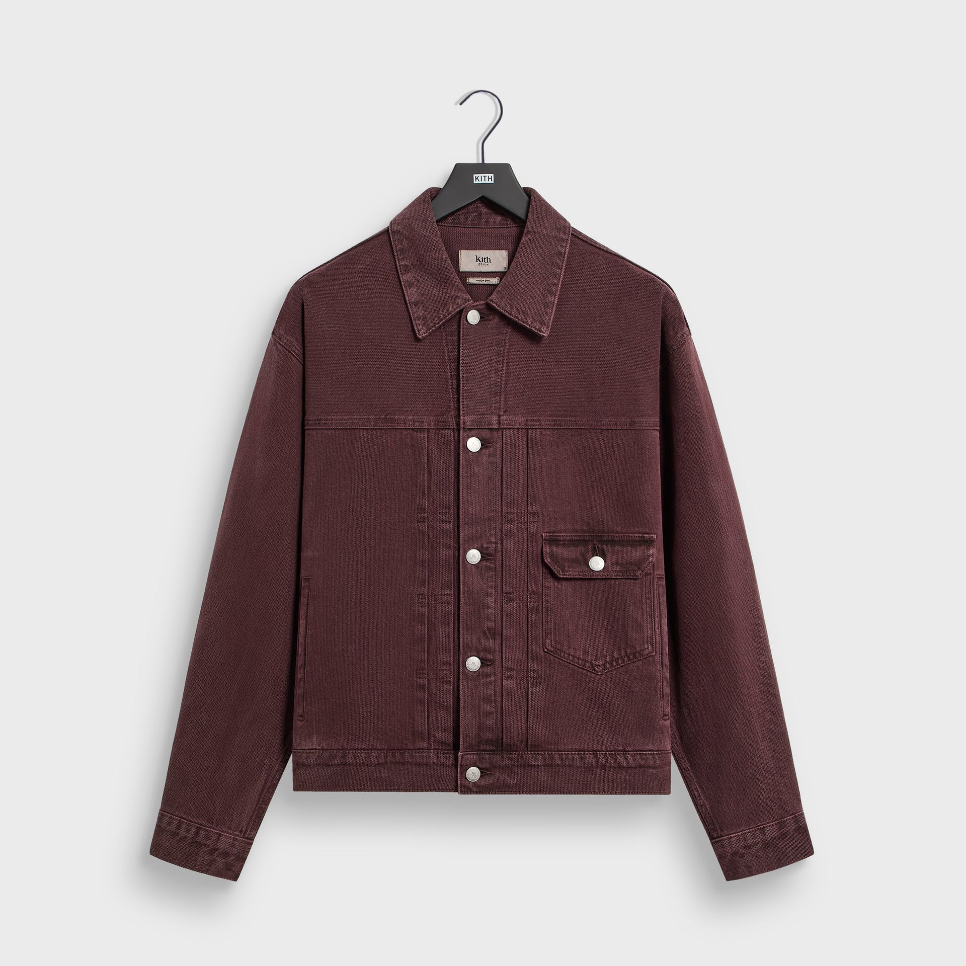 Kith Herringbone Denim Alonzo Jacket - Rich