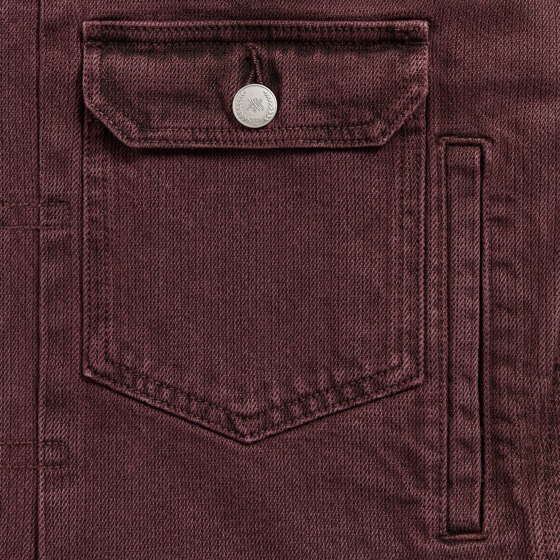 Kith Herringbone Denim Alonzo Jacket - Rich