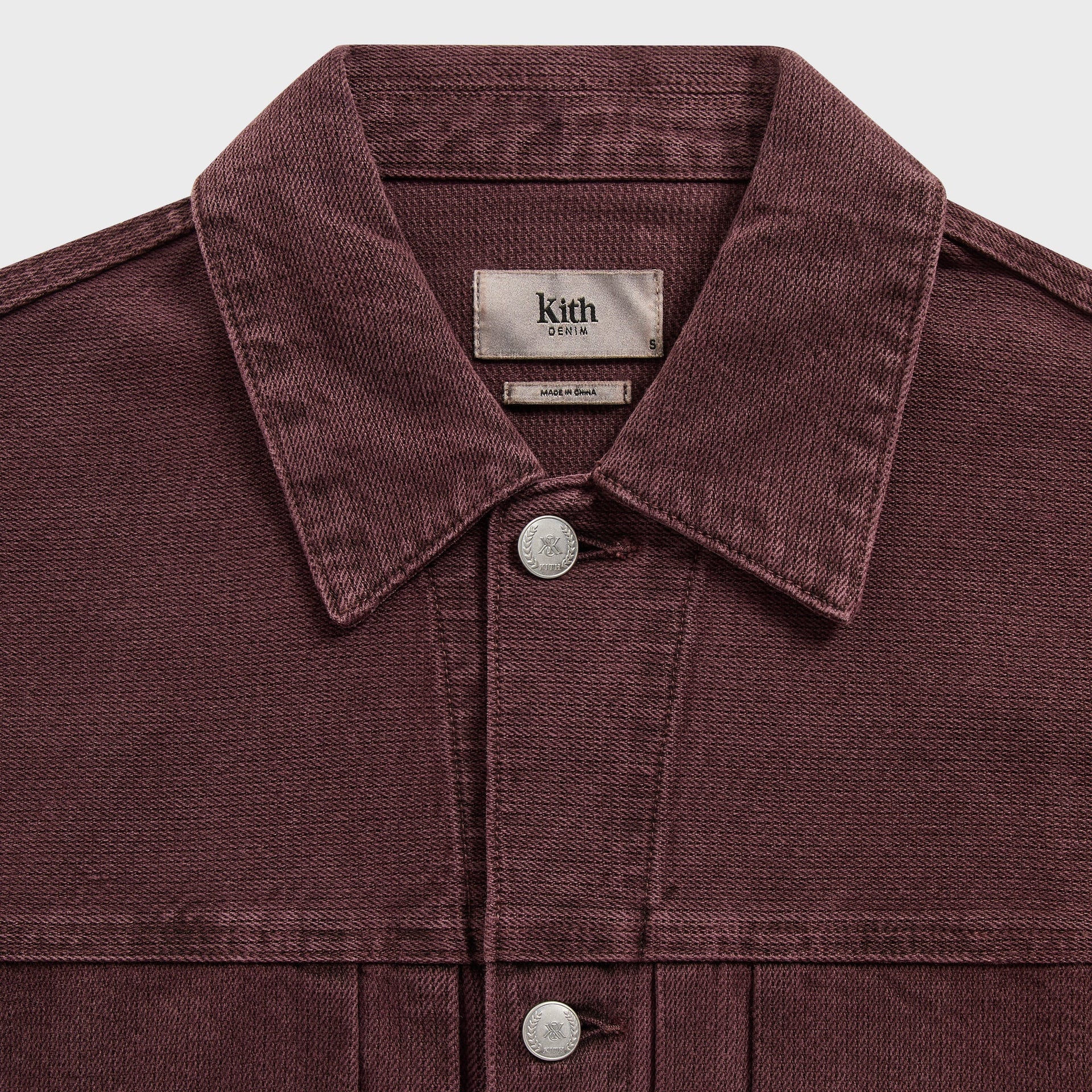 Kith Herringbone Denim Alonzo Jacket - Rich