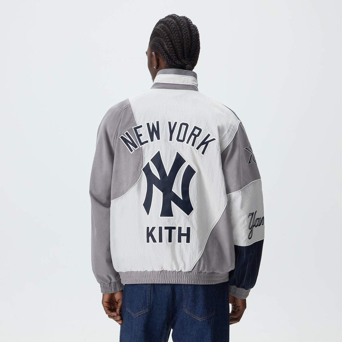 Kith for the New York Yankees Percy Jacket - Skyscraper