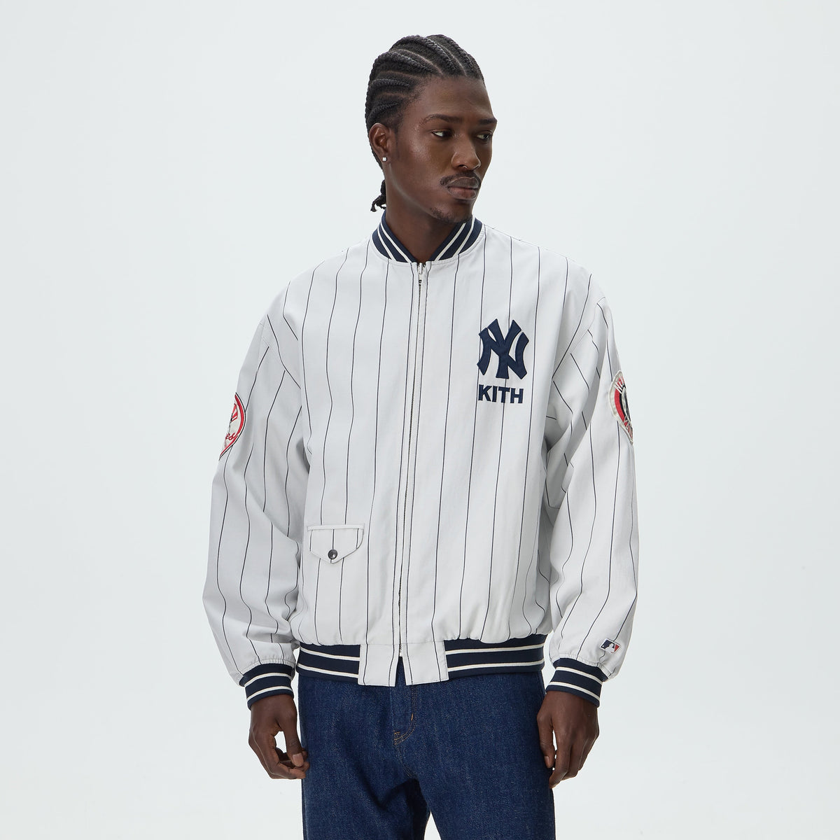 Kith for the New York Yankees Reversible Perry Jacket - Wake