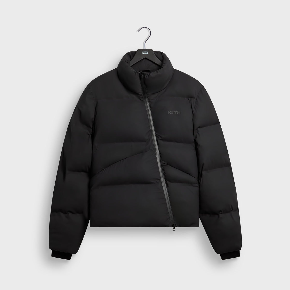 Kith Stretch Polyester Filmore Puffer - Black