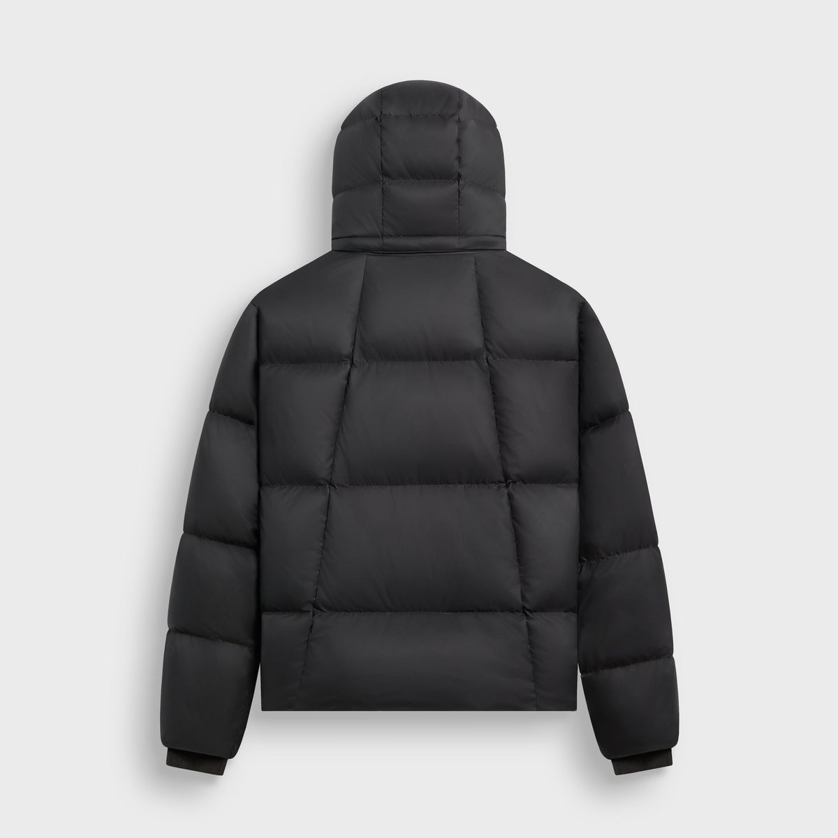 Kith Matte Stretch Taffeta Midi Puffer - Black