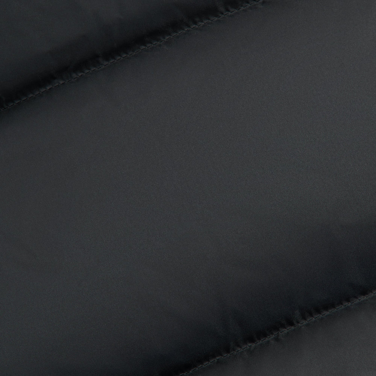 Kith Matte Stretch Taffeta Midi Puffer Vest - Black