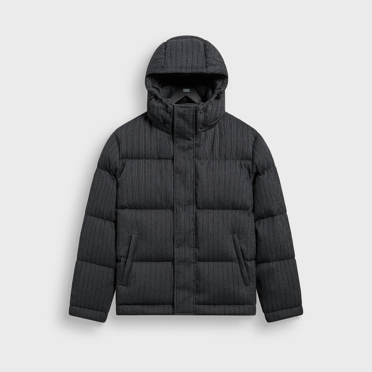 Kith Pleated Tech Maverick Puffer -  Black