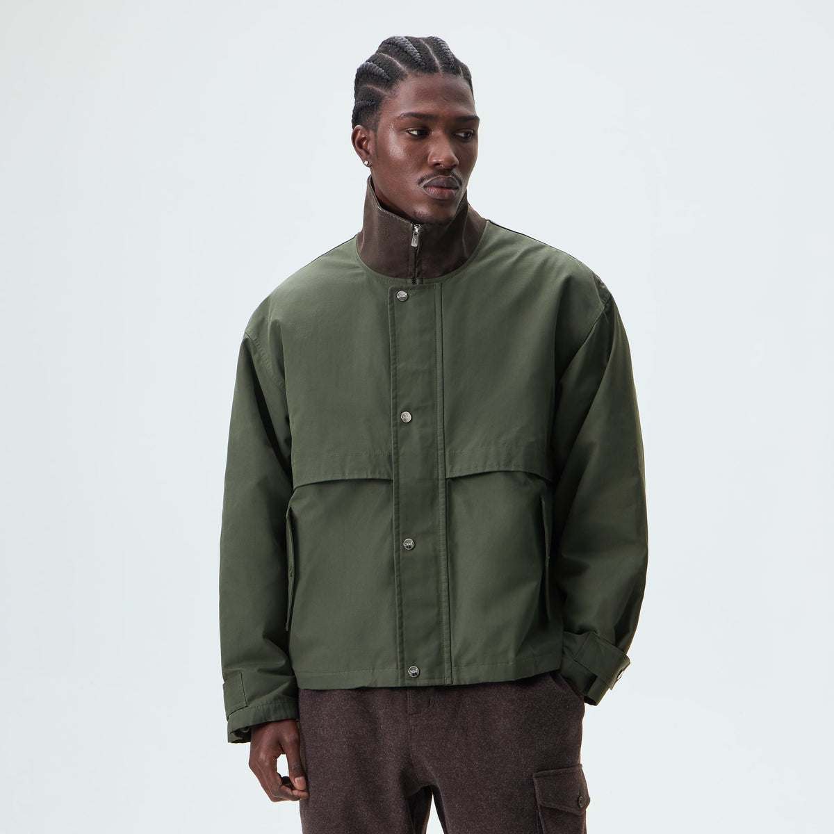Kith Wax Cotton Darcy Cropped Hunting Jacket - Kalamon