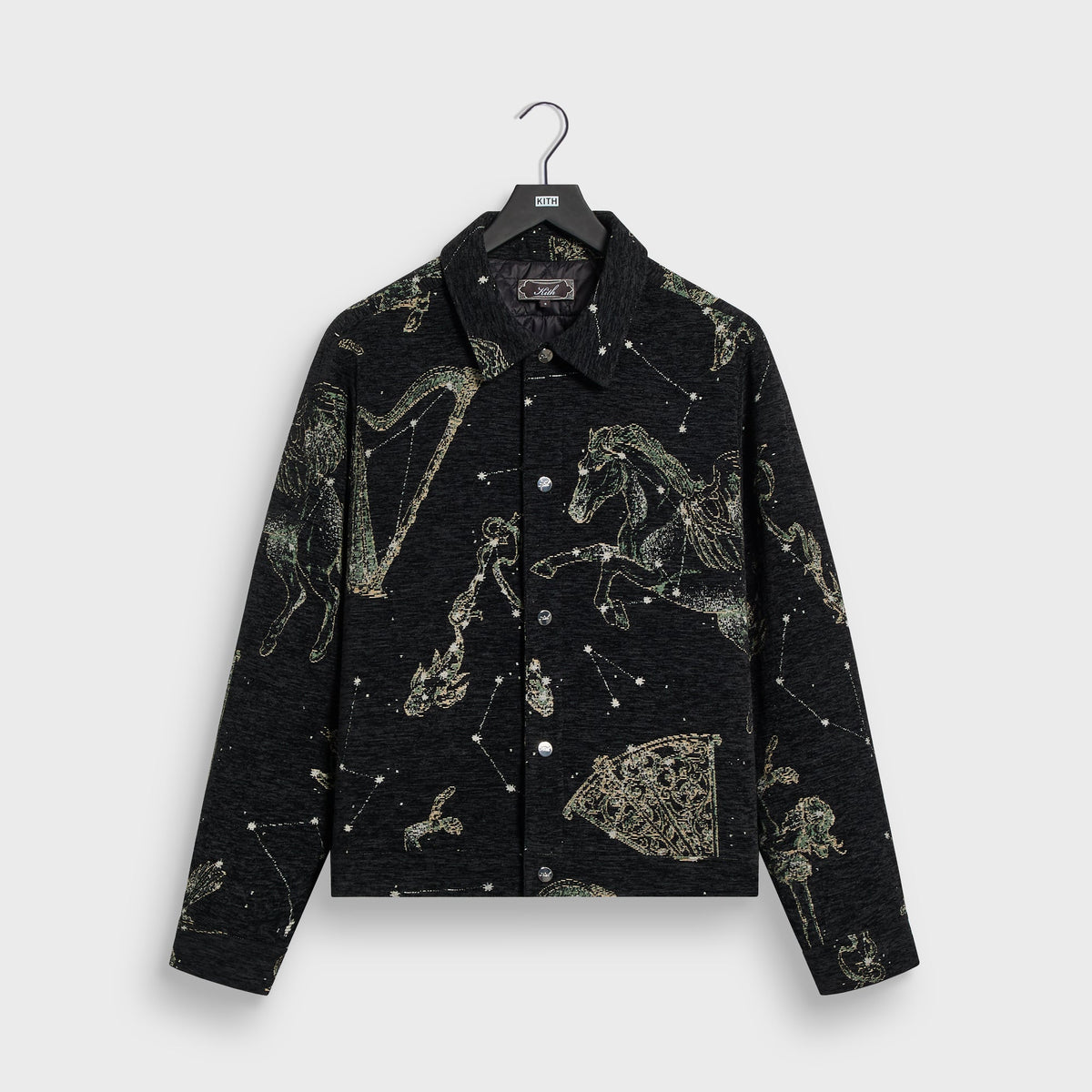 Kith Chenille Tapestry Helios Jacket - Black