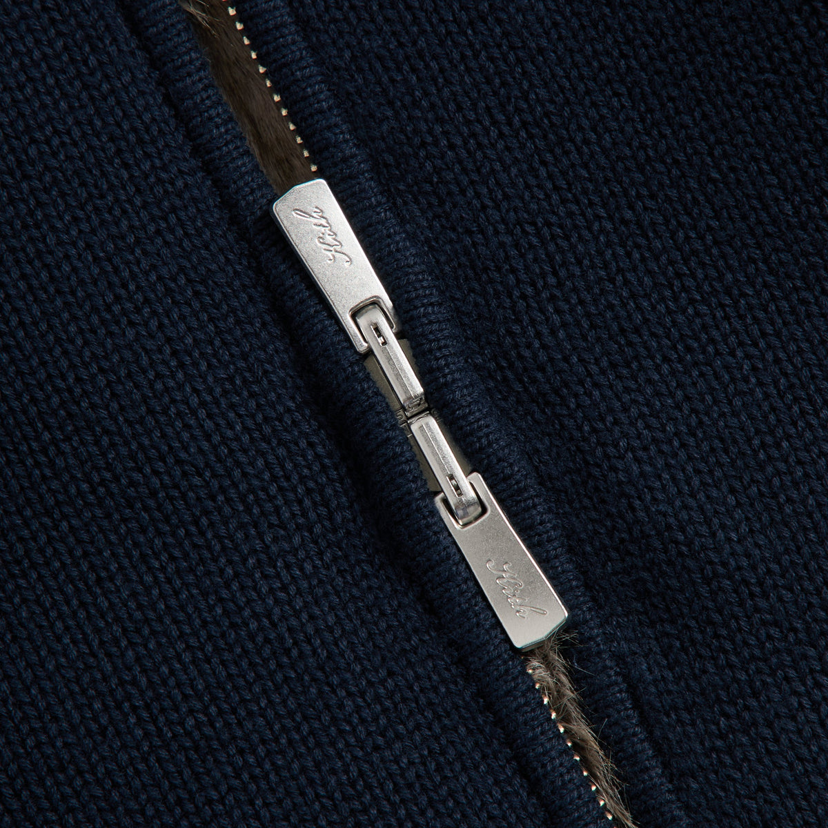 Kith Reversible Knit Jaysen Bomber Jacket - Nocturnal