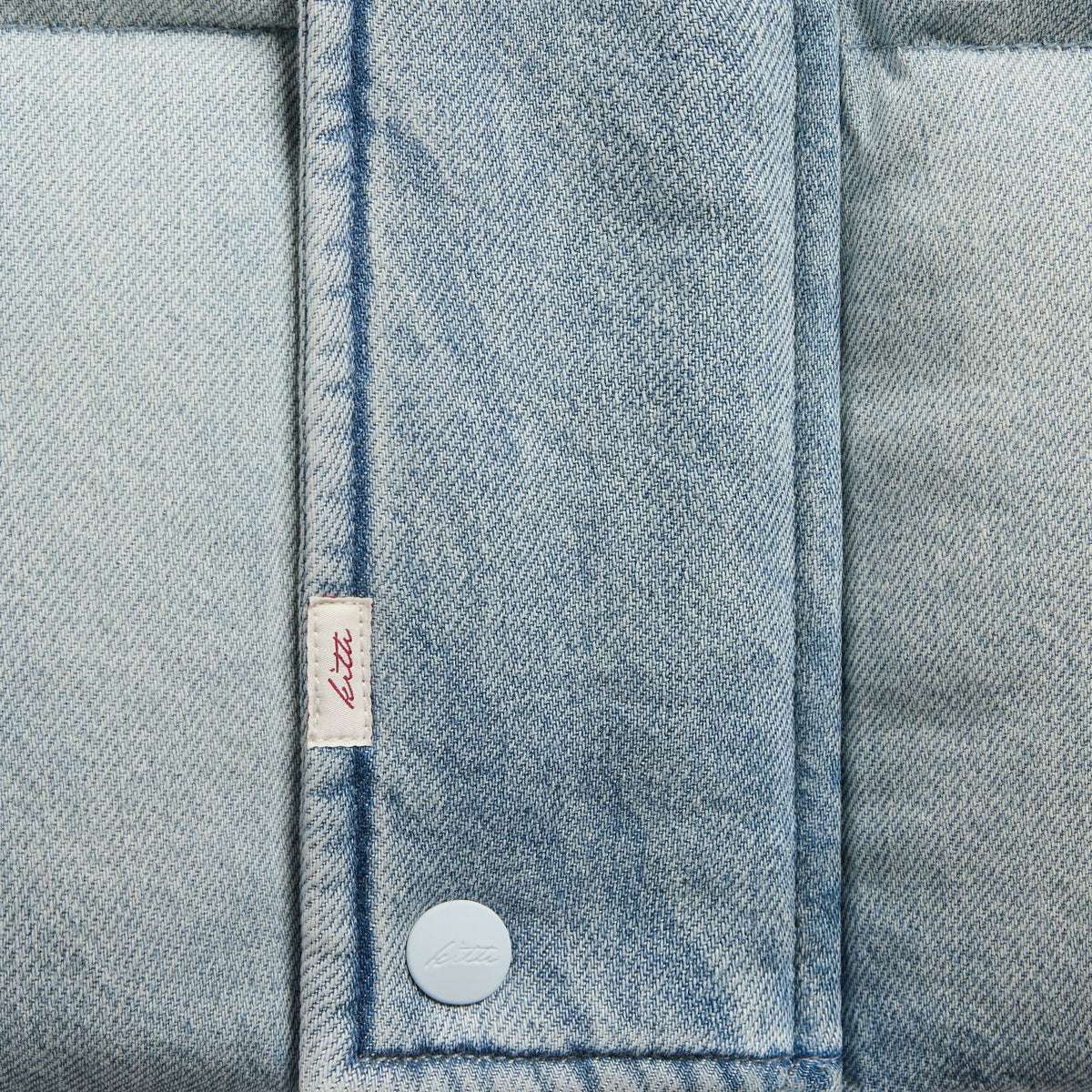 Kith Denim Maverick Puffer - Light Indigo