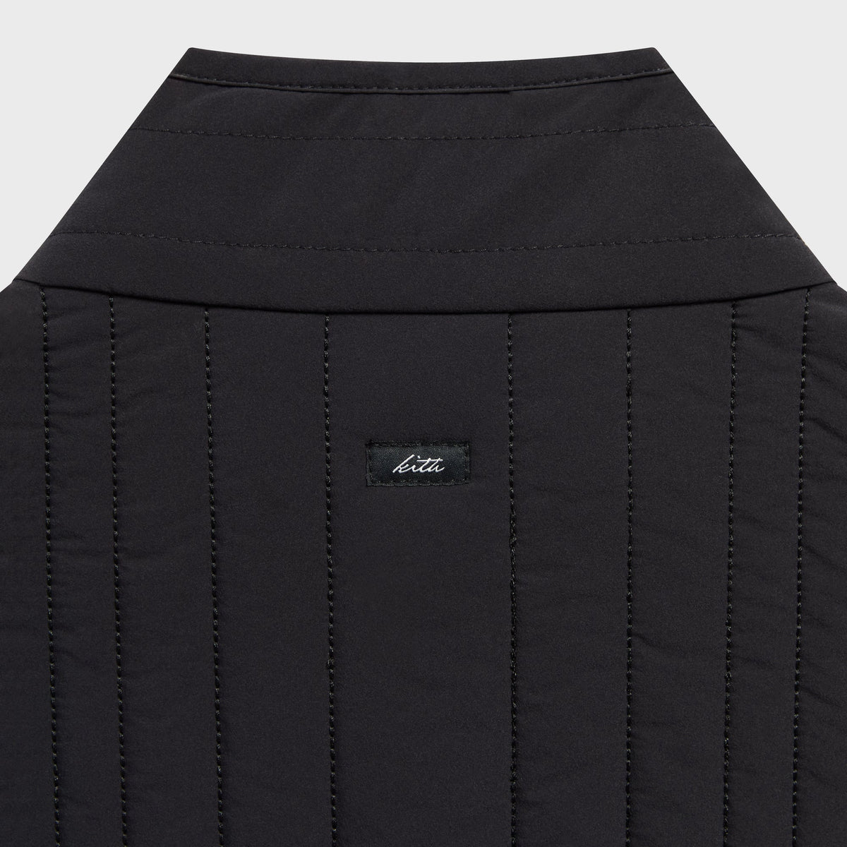 Kith Quilted Nylon Lorenzo Vest - Black