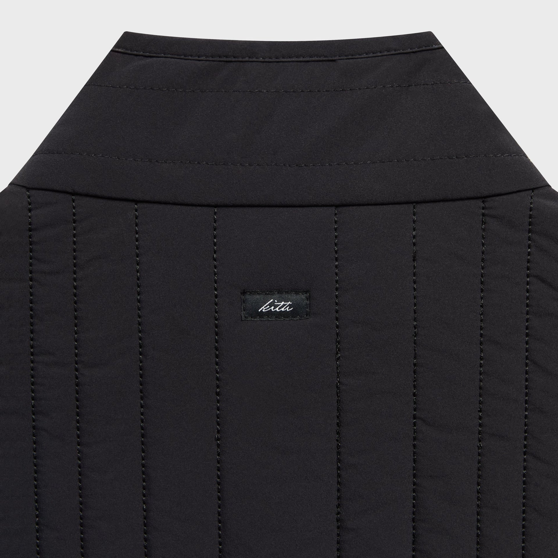 Kith Quilted Nylon Lorenzo Vest - Black - PH