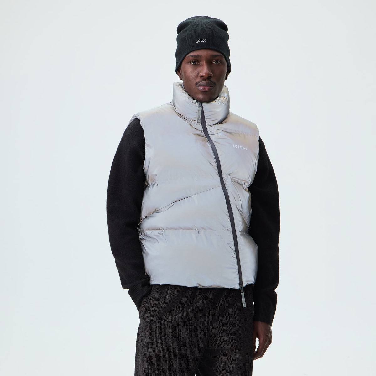 Kith Reflective Filmore Puffer Vest -  Reflective