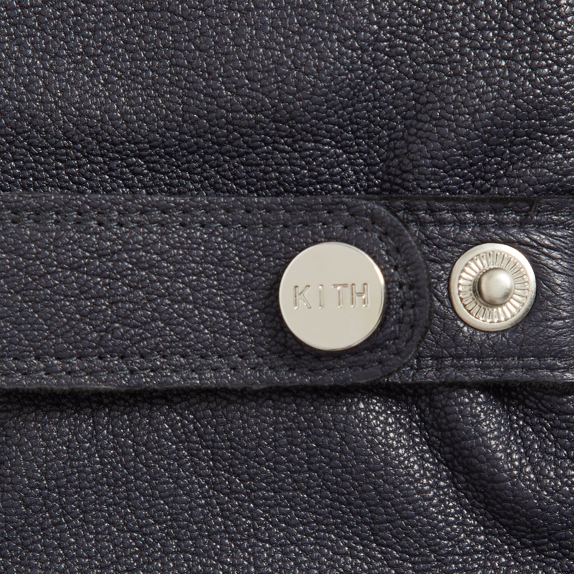 Kith Tumbled Leather Manhattan Gloves - Ink - PH
